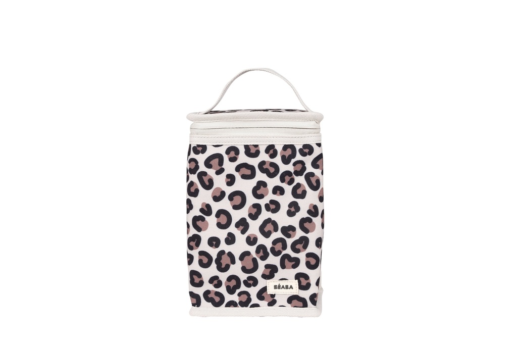 Beaba | Koeltas Isothermische Maaltijdtas Leopard Clay 22cm 2,8L