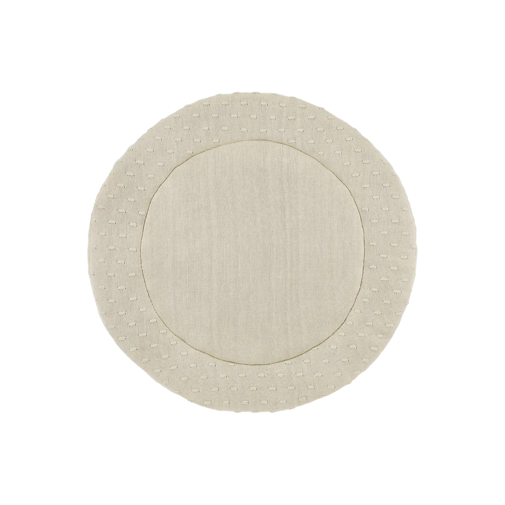 Meyco | Parklegger Knots Soft Sand ⌀95cm