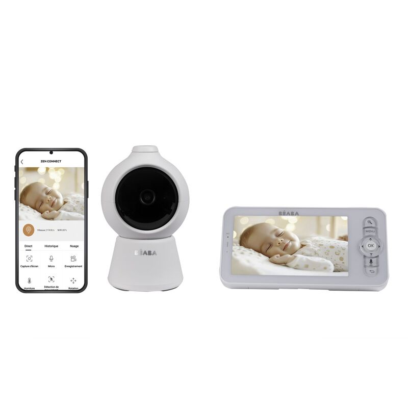 Beaba | Babyfoon Video Zen Smart AI Wit