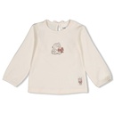 Feetje | T-shirt Girls Dress to Impress Longsleeve Off White Melange