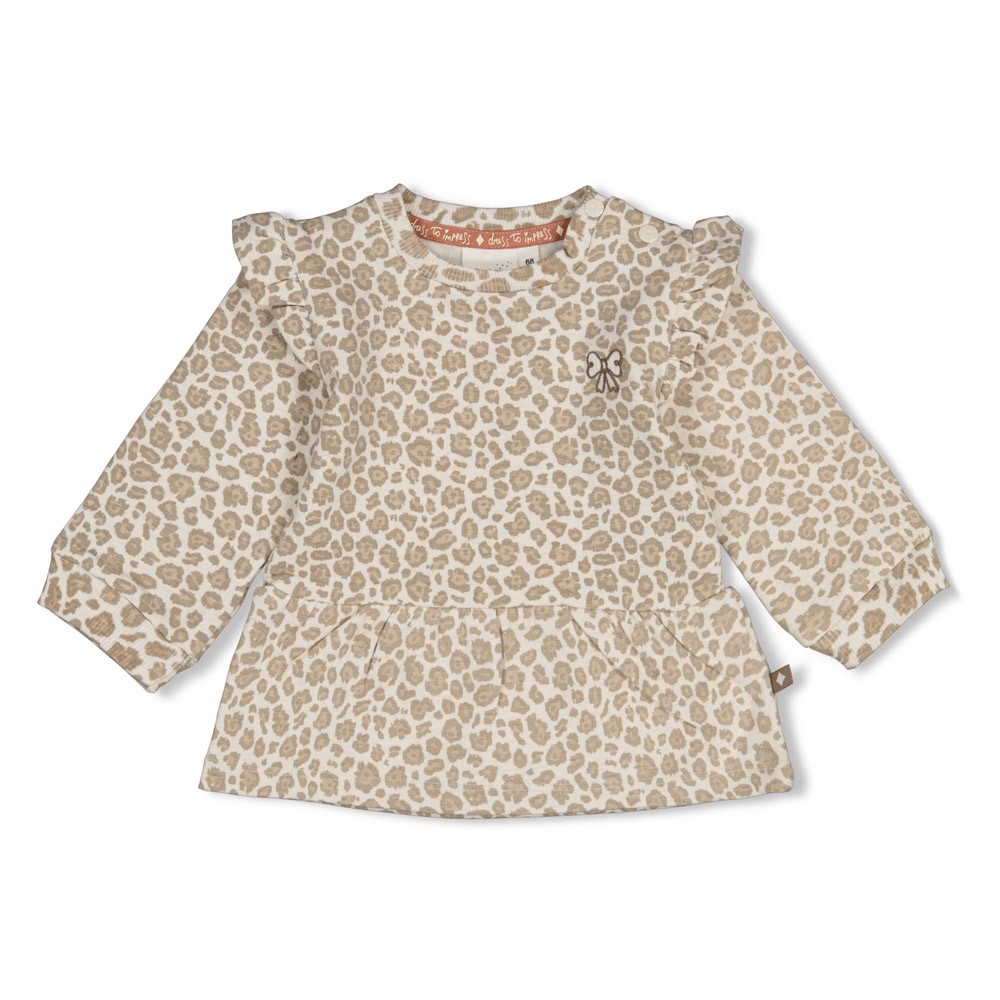Feetje | Jurk Girls Dress to Impress Off White Melange