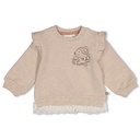 Feetje | Sweater Girls Dress to Impress Taupe Melange