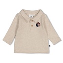 Feetje | T-shirt Boys Built for Fun Longsleeve Off White Melange