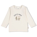 Feetje | T-shirt Boys Pasta Party Longsleeve Off White 