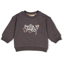 Feetje | Sweater Boys Pasta Party Antraciet
