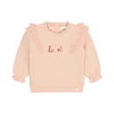 Little Dutch | Sweater Girls Safari Friends Blush Pink
