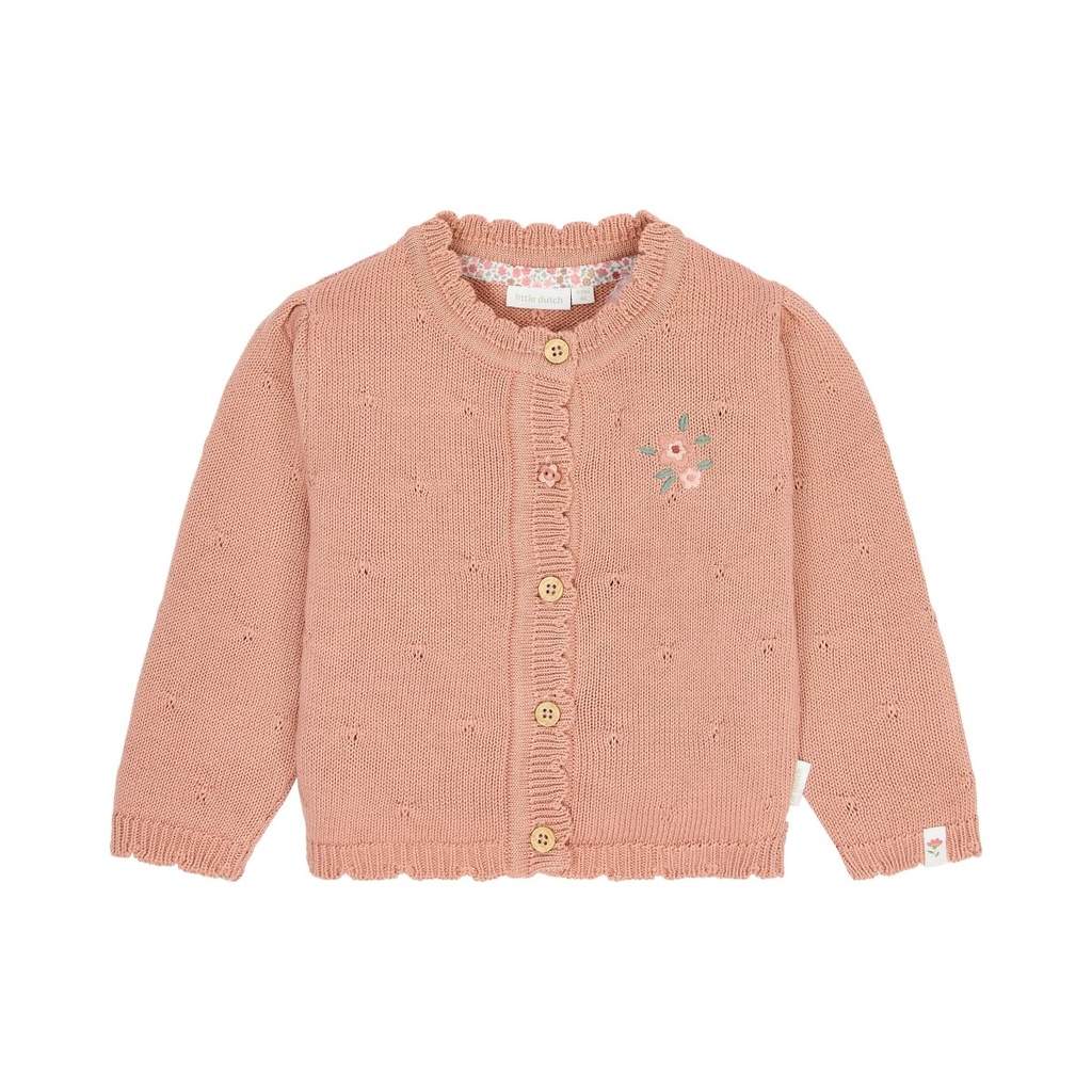 Little Dutch | Vest Girls Safari Friends Deep Pink