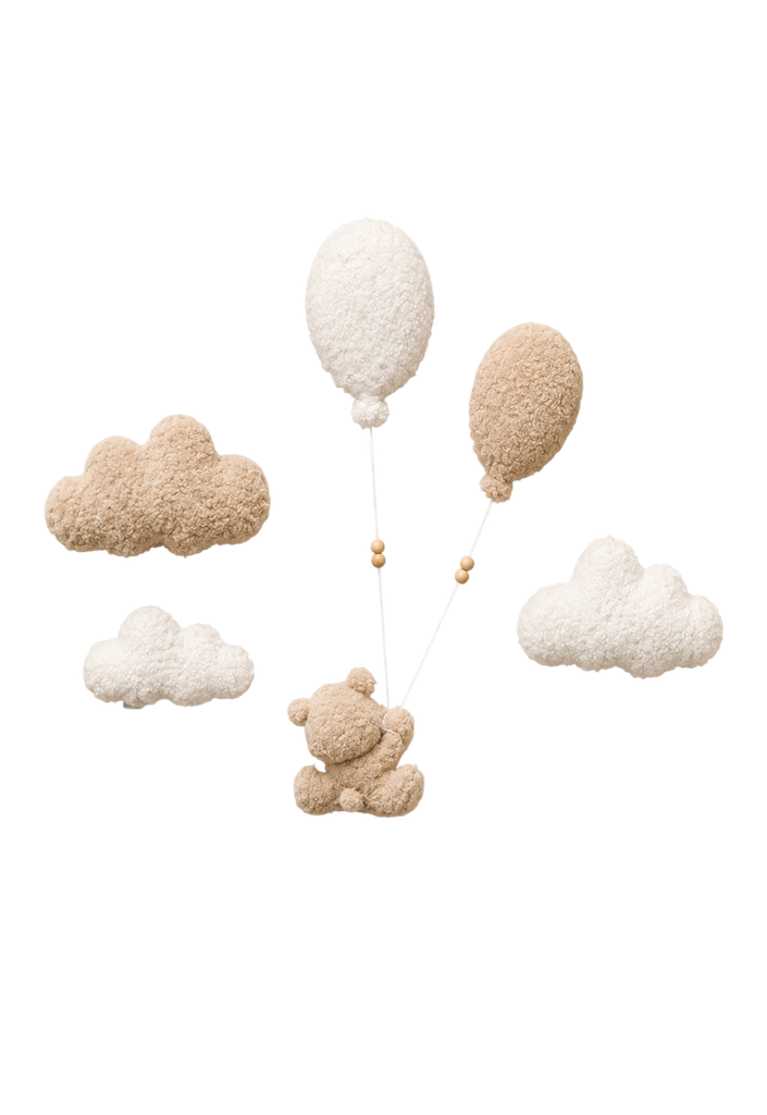 Little Loua | Wanddecoratie Boucle Teddy 6-delig