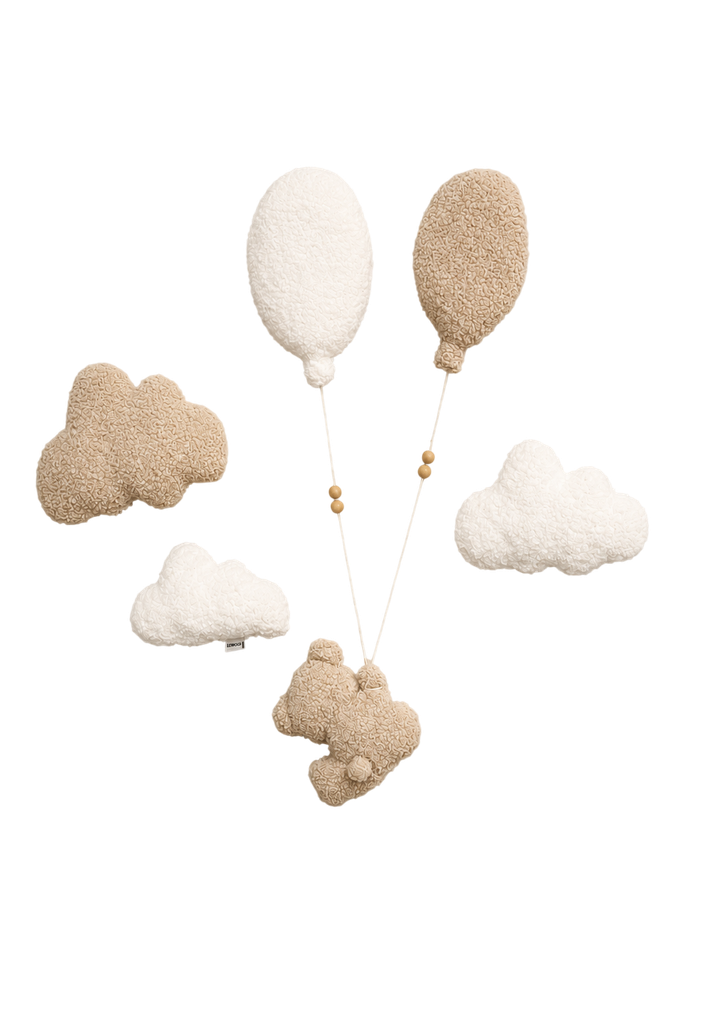 Little Loua | Wanddecoratie Boucle Teddy 6-delig