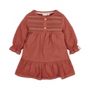 Little Dutch | Jurk Girls Safari Friends Deep Berry