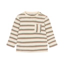 Little Dutch | T-shirt Boys Safari Friends Longsleeve Stripes Vanilla