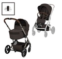 Cybex | Wandelwagen Balios S Lux incl. Foldable Carry Cot Chocolate Brown/Taupe