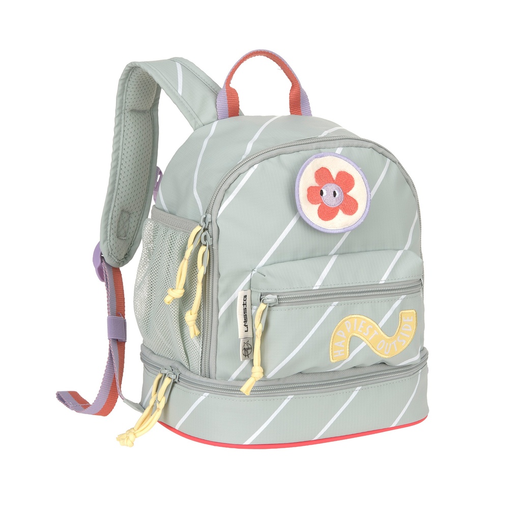 Laessig | Rugzak Mini Happy Trails Flower 24,5x15,5x27cm