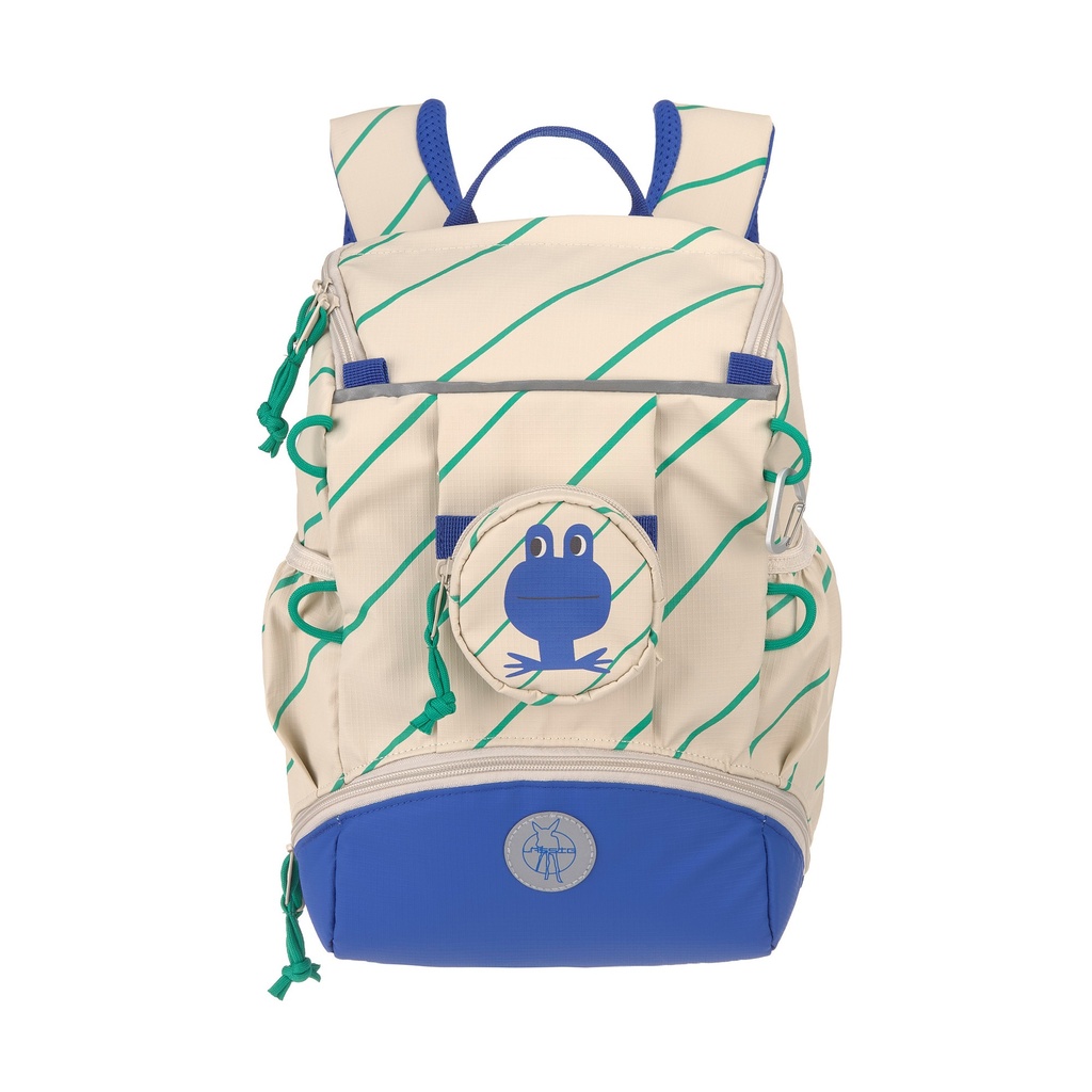 Laessig | Rugzak Mini Outdoor Up Happy Trails Frog 22x14x32cm