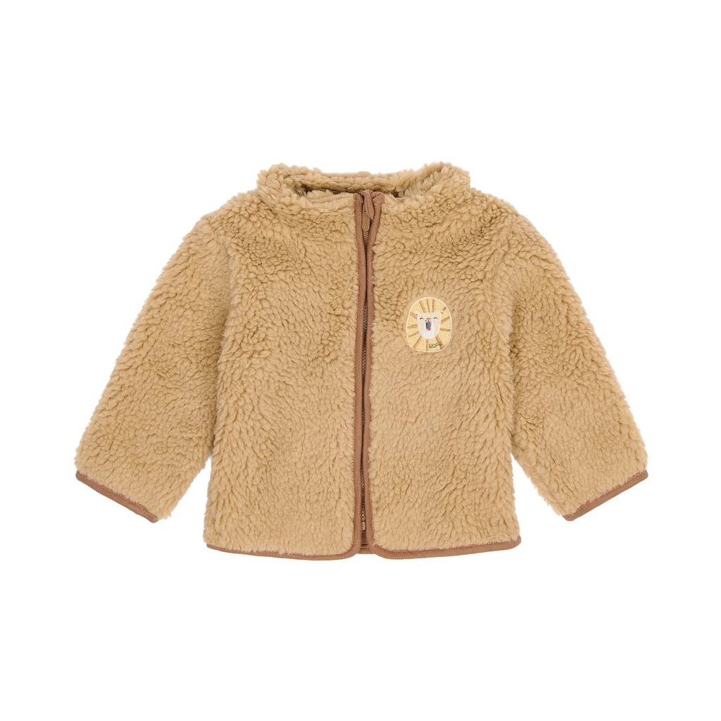 Little Dutch | Jas Boys Safari Friends Warm Taupe