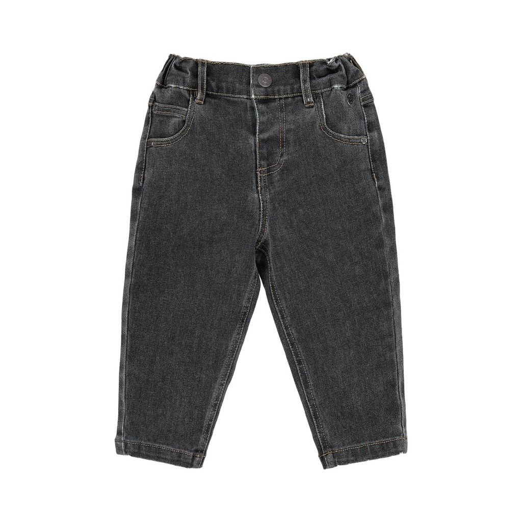 Little Dutch | Broek Boys Safari Friends Denim Grey