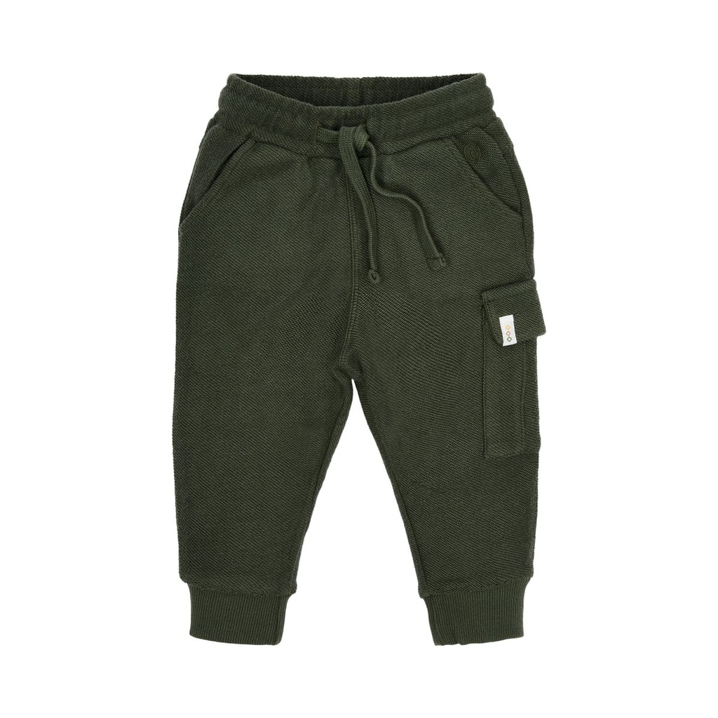 Little Dutch | Broek Boys Safari Friends Deep Olive