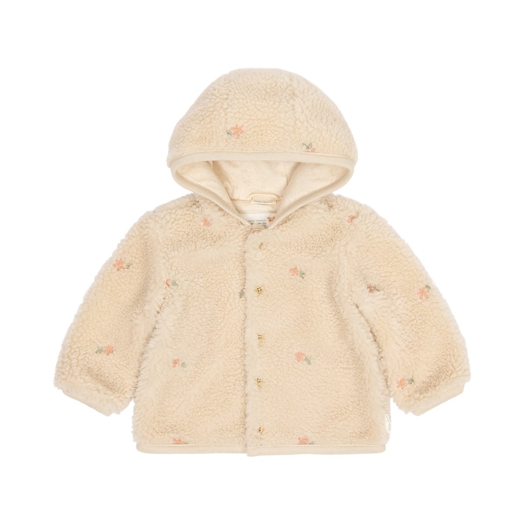 Little Dutch | Jas Girls Safari Friend Flowers Sandstone