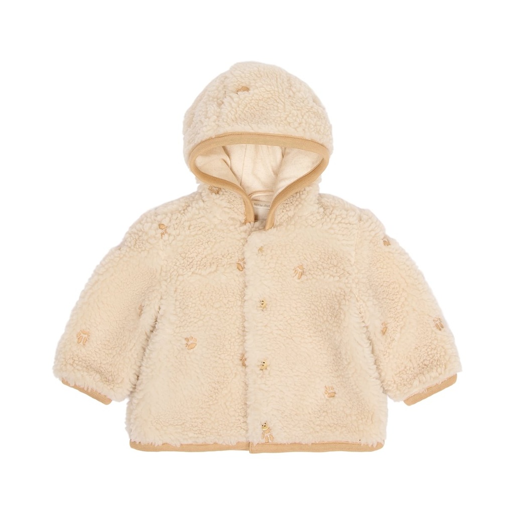Little Dutch | Jas Boys Safari Friend Paws Sandstone