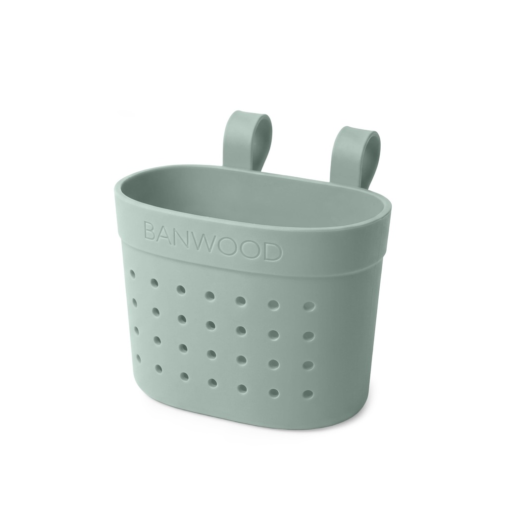 Banwood | fietsmand pin & ride clay