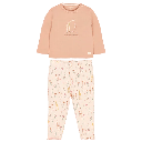 Little Dutch | Pyjama Girls Safari Friends Flamingo Deep Pink 2-delig