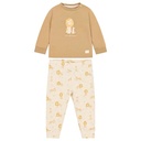 Little Dutch | Pyjama Boys Safari Friends Lion Soft Tan 2-delig