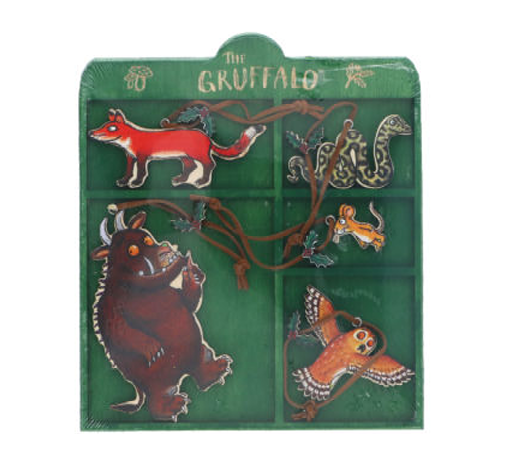 Gisela Graham | Hangfiguur Gruffalo & Friends Set 5-pack