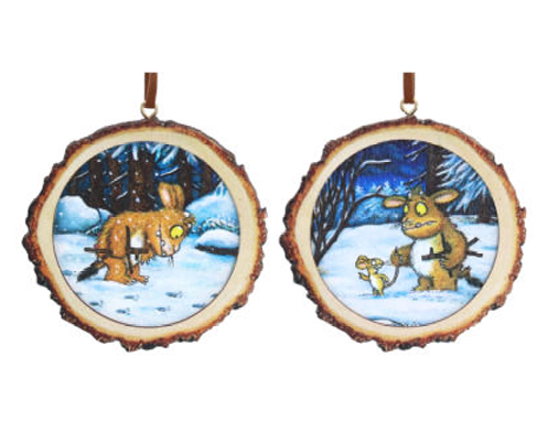 Gisela Graham | Hangfiguur Gruffalo's Child Wood Log Assortiment