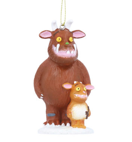 Gisela Graham | Hangfiguur Gruffalo & Gruffalo's Child Resin