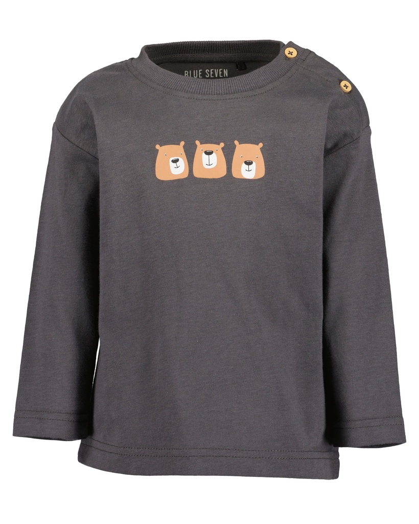 Blue Seven | T-shirt Boys Longsleeve Anthracite