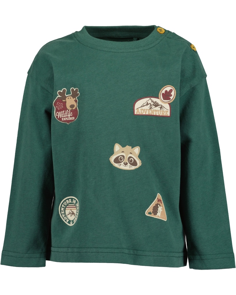 Blue Seven | T-shirt Boys Longsleeve Green