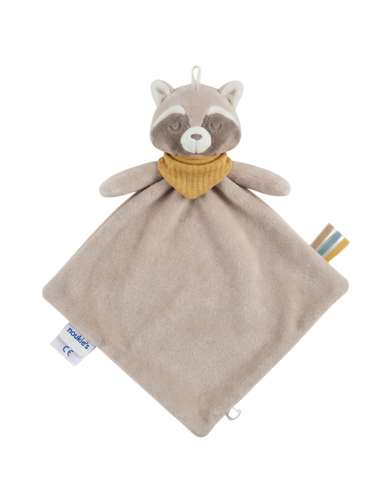 Noukies | Knuffeldoek Raku Wasbeer