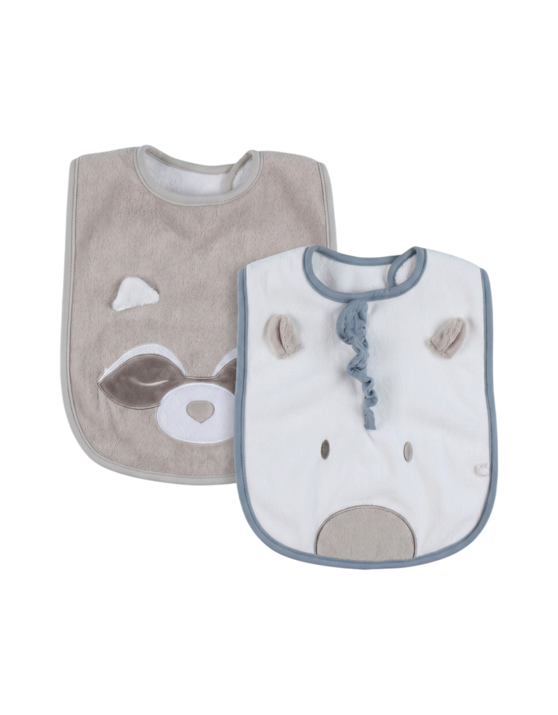 Noukies | Slabbetje Raku & Lino 2-pack