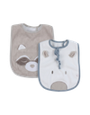 Noukies | Slabbetje Raku & Lino 2-pack