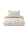 Noukies | Donsovertrek Moon Feathers 100x140cm + Kussensloop 60x40cm