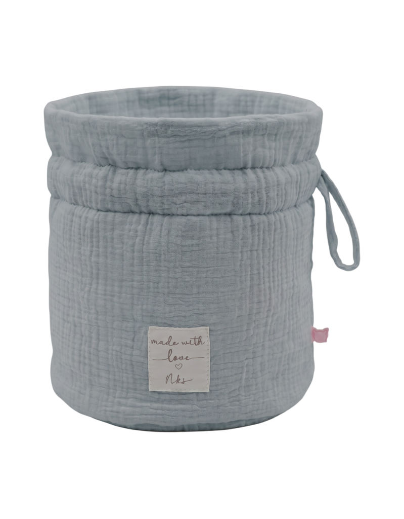 Noukies | Verzorgingsmandje Blauw 36x30cm