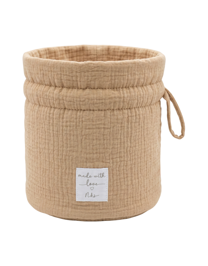 Noukies | Verzorgingsmandje Sand 36x30cm
