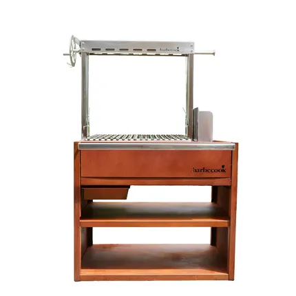 Barbecook | Barbecue Pedro Houtbarbecue Corten/RVS