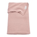 Meyco | Deken Stripe Gebreid Purple Pink/Soft Pink Paars/Roze 75x100cm