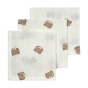 Meyco | Monddoekje Bear 30x30cm 3-pack