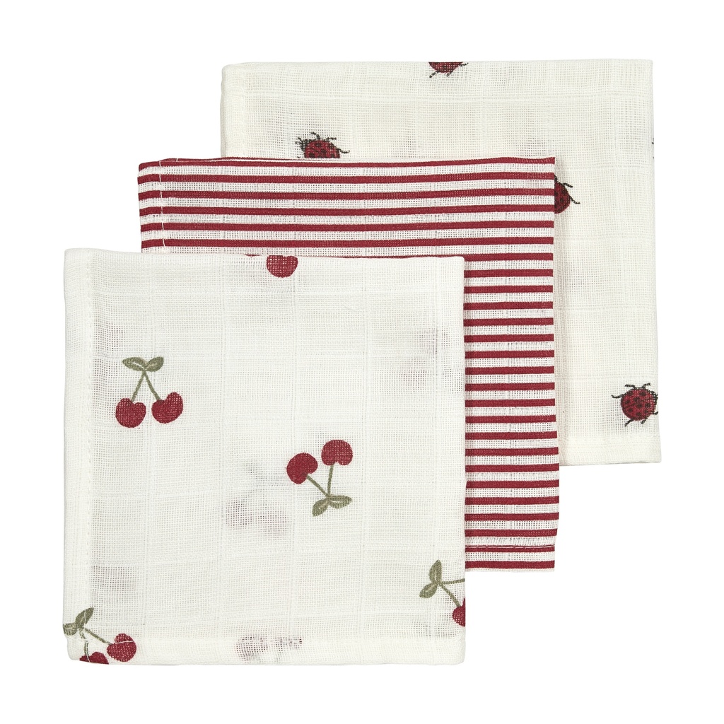Meyco | Monddoekje Girly Garden 30x30cm 3-Pack