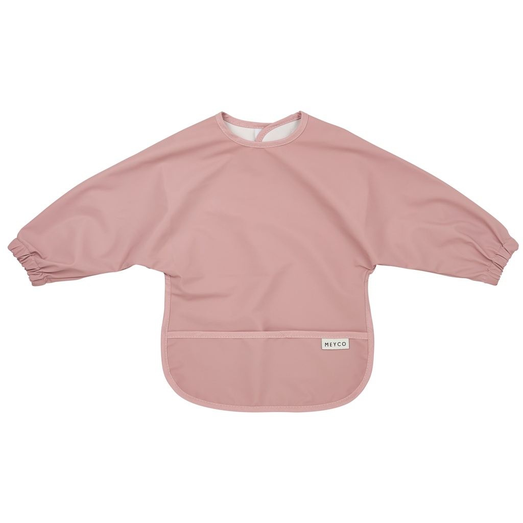 Meyco | Slabbetje Met Mouwen Purple Pink Paars/Roze