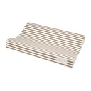 Meyco | Waskussen Fat Stripe Taupe Bruin 50x70cm