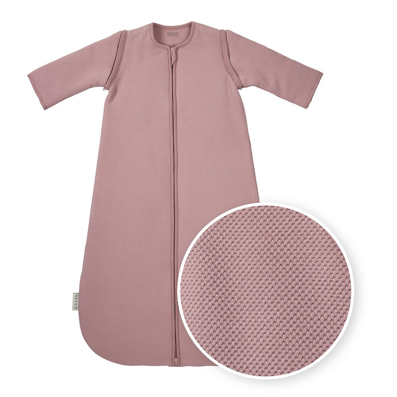Meyco | Slaapzak Studio Classic met Afritsbare Mouwen Purple Pink Paars 90cm