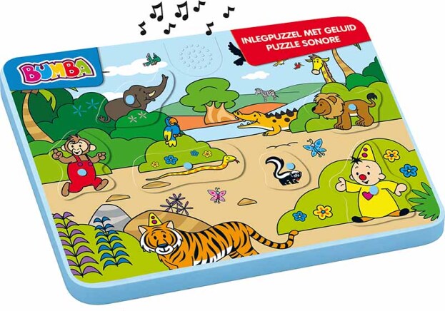 Bumba | Puzzel met Geluid Hout