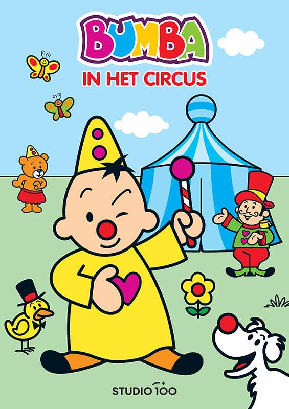 Bumba | Boek "In het circus" Karton