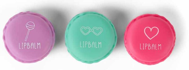 Create It! | Make-up Macaron Lip Balm 3-pack