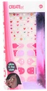 Create It! | Make-up Nail Sticker Set Glow in the Dark
