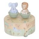 Little Dutch | Muziekdoos Safari Friends Hout