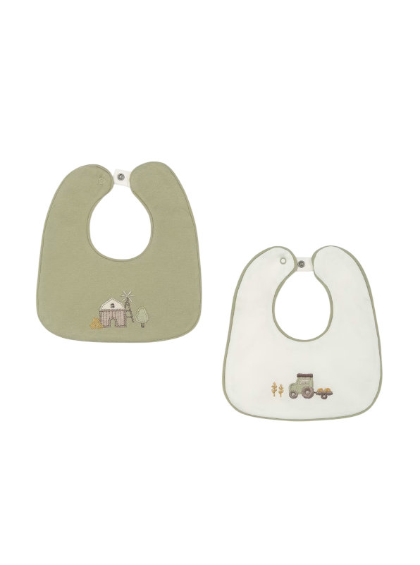Mayoral | Slabbetje Bayleaf Groen/Wit 2-pack